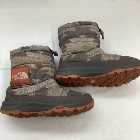  THE NORTH FACE ザノースフェイス ヌプシブーティーウォータープルーフ メンズ レディース SIZE 24cm ベージュ