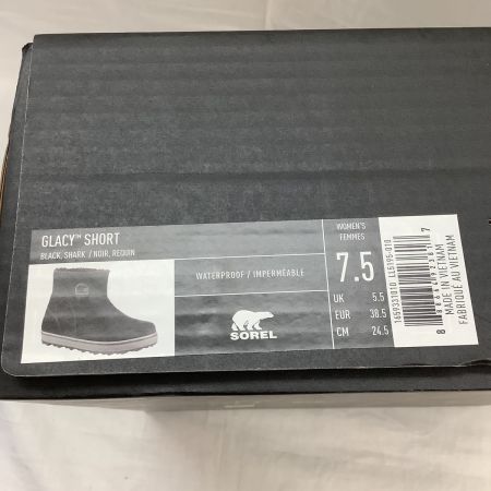  SOREL ソレル レディース ショートブーツ SIZE 24.5cm ブラック