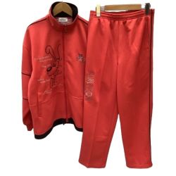 Simpson シンプソン Vintage ジャージ セットアップ 上下セット SIZE M サーモンピンク Bランク