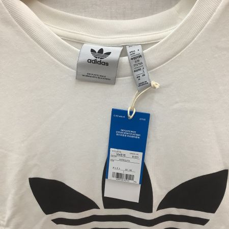  adidas アディダス レディース ワンピース  リメイク品 1点もの 着物風 レース スカート  L  ia4816 ホワイト