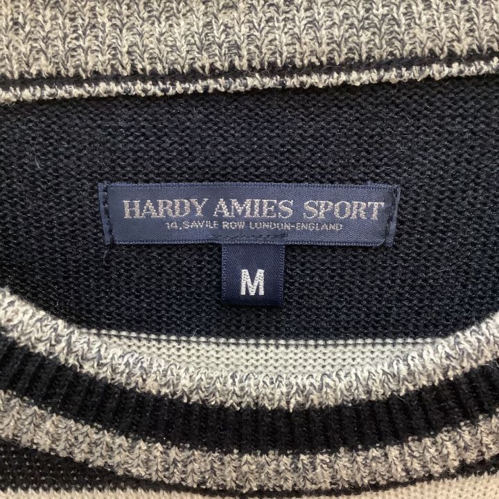 HARDY AMIES SPORTS ハーディーエイミス メンズ ニット セーター SIZE M ネイビー｜中古｜なんでもリサイクルビッグバン