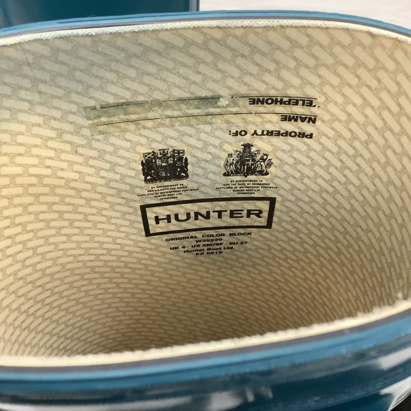 中古】 HUNTER ハンター レディース レインブーツ 長靴 SIZE 23cm