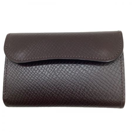  WILD SWANS ワイルドスワンズ メンズ ３つ折り財布 こげ茶