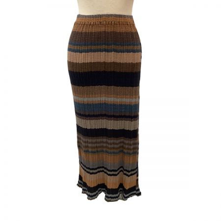  JURGEN LEHL ヨーガンレール レディース セットアップ スカート カットソー SIZE M ネイビー