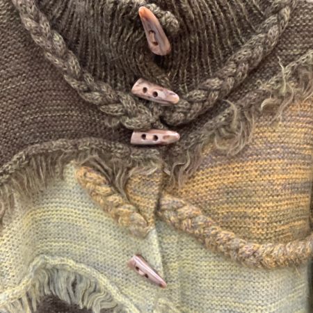  kansai カンサイヤマモト 山本寛斎 レディース カーディガン Vintage ブラウン