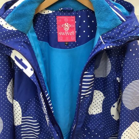 swivel スイベル スウィベル レディース スノーウェア アウトドア 防寒 ジャンパー SIZE L ブルー
