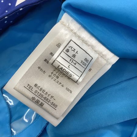 swivel スイベル スウィベル レディース スノーウェア アウトドア 防寒 ジャンパー SIZE L ブルー