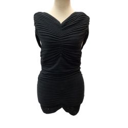 sportmax スポーツマックス レディース 超ミニワンピース カットソー SIZE M ブラック Bランク