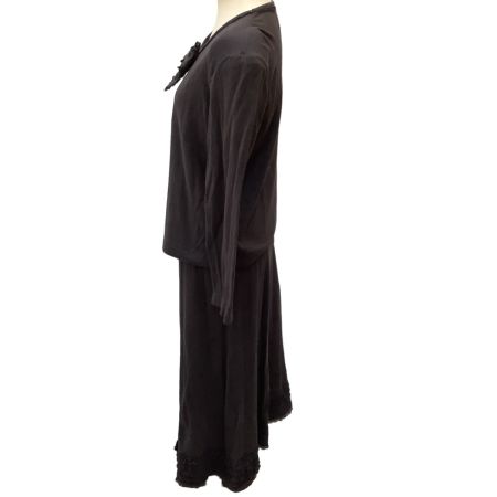 PINK HOUSE ピンクハウス レディース セットアップ スカート カットソー リボン ピコフリル Vintage グレー