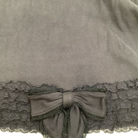 PINK HOUSE ピンクハウス レディース セットアップ スカート カットソー リボン ピコフリル Vintage グレー