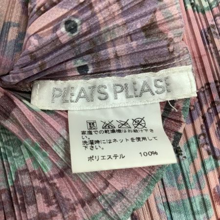 ISSEY MIYAKE イッセイミヤケ PLEATS PLEASE カットソー 海の生き物 Natalie Leteコラボ  ピンク