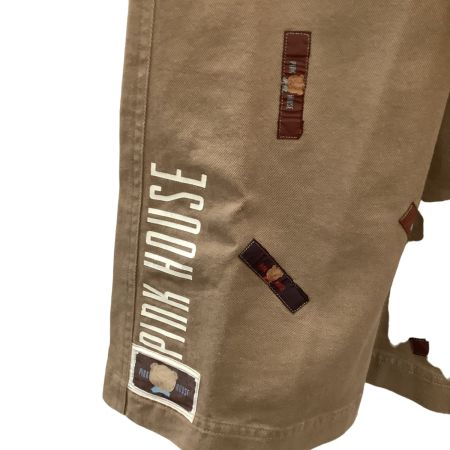 PINK HOUSE ピンクハウス レディース スカート 熊 テディベア ワッペン ベージュ