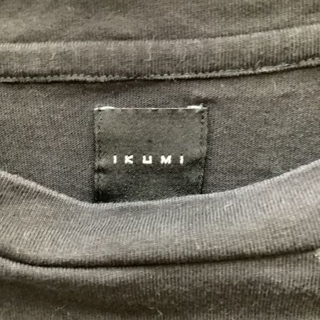 IKUMI イクミ レディース Tシャツ カットソー 長袖 ブラック