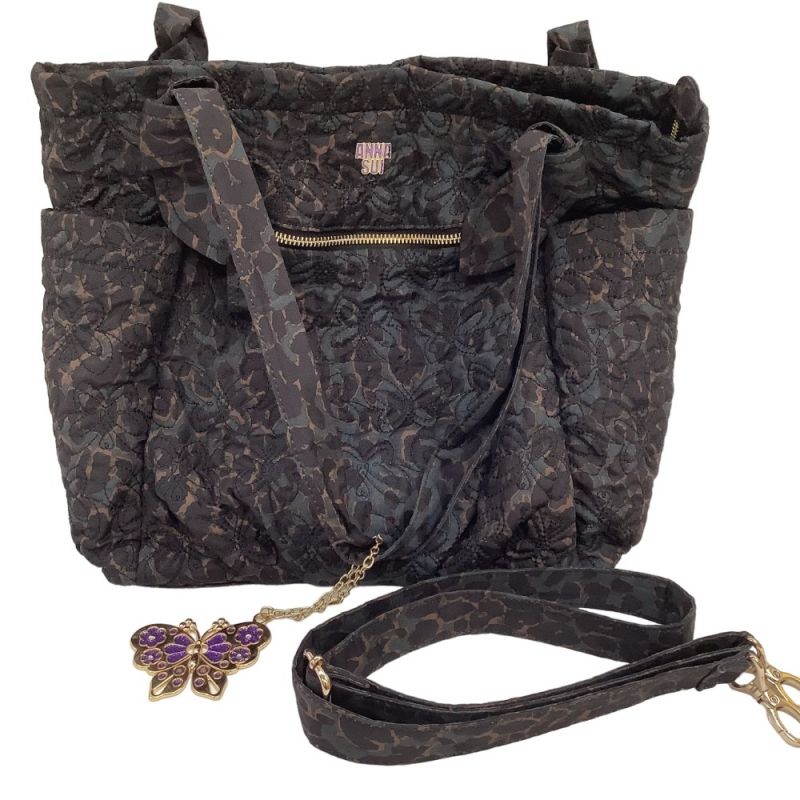 中古】 ANNA SUI アナスイ レディース ２WAYバッグ ハンドバッグ