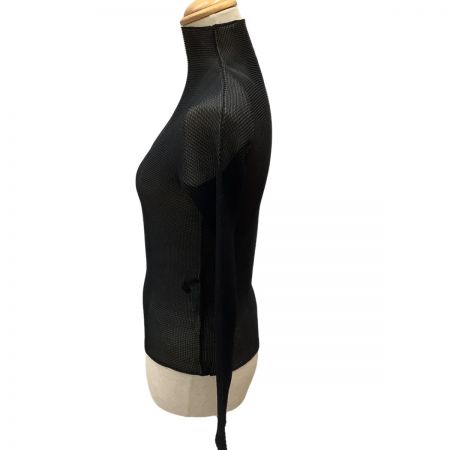  ISSEY MIYAKE イッセイミヤケ 長袖カットソー SIZE M ワッフルプリーツ IM92-FJ943 ブラック