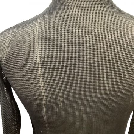  ISSEY MIYAKE イッセイミヤケ 長袖カットソー SIZE M ワッフルプリーツ IM92-FJ943 ブラック