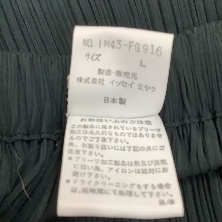  ISSEY MIYAKE イッセイミヤケ レディース プリーツスカート Vintage SIZE L IM43-FG916 ブラック
