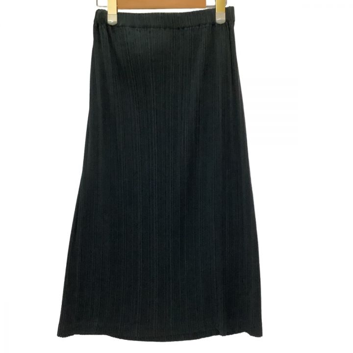 【中古】 ISSEY MIYAKE イッセイミヤケ レディース プリーツスカート Vintage Size L IM43-FG916 ブラック やや傷や汚れあり