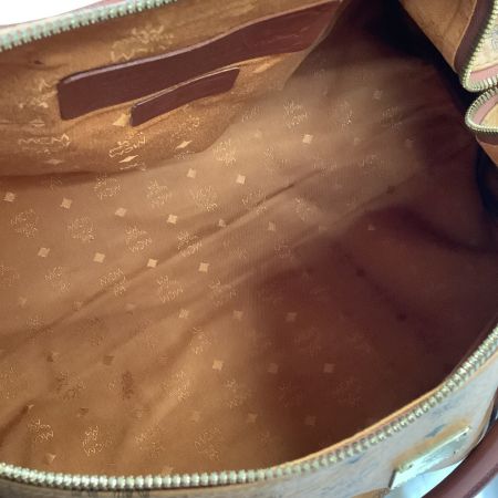  MCM エムシーエム ボストンバッグ P5189 ブラウン