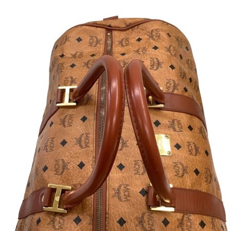  MCM エムシーエム ボストンバッグ P5189 ブラウン