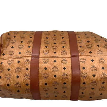  MCM エムシーエム ボストンバッグ P5189 ブラウン