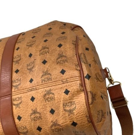  MCM エムシーエム ボストンバッグ P5189 ブラウン