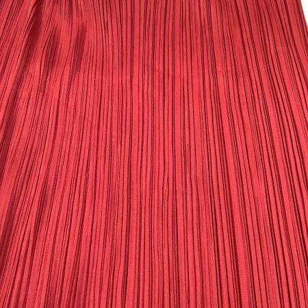 ISSEY MIYAKE イッセイミヤケ PLEATS PLEASE スカート SIZE 2 PP63-JG501 レッド