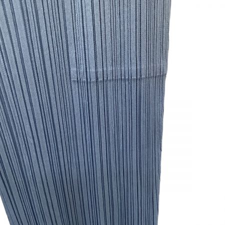  ISSEY MIYAKE イッセイミヤケ PLEATS PLEASE パンツ SIZE 2  PP63-JF162 スカイブルー