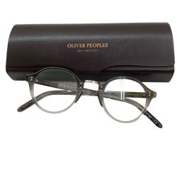 ♪♪ OLIVER PEOPLES オリバーピープルズ 伊達メガネ アイウェア ケース付き グレー Bランク