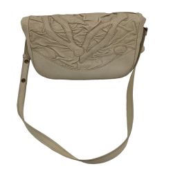 IBIZA イビサ レディース ショルダーバッグ レザー ホワイト Bランク