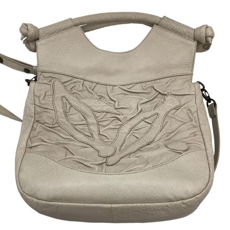 IBIZA イビサ レディース ショルダーバッグ レザー ホワイト