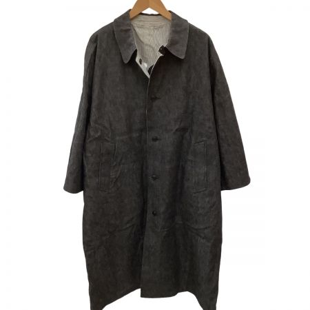  ISSEY MIYAKE I.S イッセイミヤケ Vintage レア レディース ロングコート リバーシブル SIZE 9号 ブラック