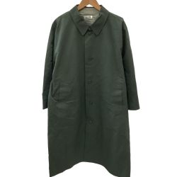 ISSEY MIYAKE I.S イッセイミヤケ Vintage ロングコート SIZE 9号 カーキ Cランク