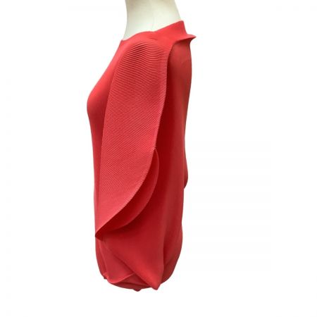  ISSEY MIYAKE イッセイミヤケ PLEATS PLEASE カットソー バルーン 変形 PP63FK303 サーモンピンク