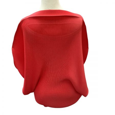  ISSEY MIYAKE イッセイミヤケ PLEATS PLEASE カットソー バルーン 変形 PP63FK303 サーモンピンク