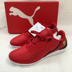 ♪♪ PUMA プーマ フェラーリ ドリフト キャット デシマ ドライビングシューズ SIZE 25cm 307193-10 レッド Sランク