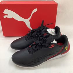 PUMA プーマ フェラーリ ドリフト キャット デシマ ドライビングシューズ SIZE 25cm 307193-09 ブラック Sランク