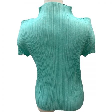  ISSEY MIYAKE イッセイミヤケ PLEATS PLEASE カットソー SIZE 3 PP71-JK168 ペパーミント