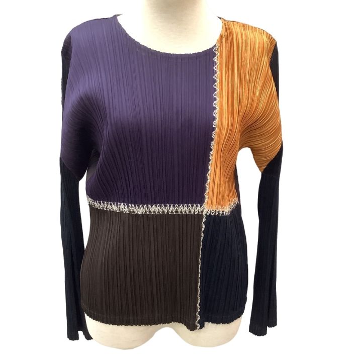 ISSEY MIYAKE イッセイミヤケ PLEATS PLEASE カットソー SIZE 3 PP43 