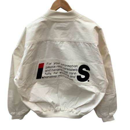  i.s. ISSEY MIYAKE イッセイミヤケ アイエス ８０’ｓ Vintage ブルゾン ジャケット 激レア  ホワイト