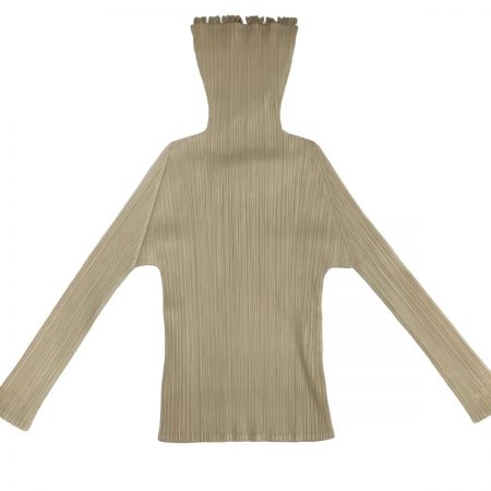  ISSEY MIYAKE イッセイミヤケ PLEATS PLEASE 変形 カットソー SIZE 3 PP01-JK545 アイボリー