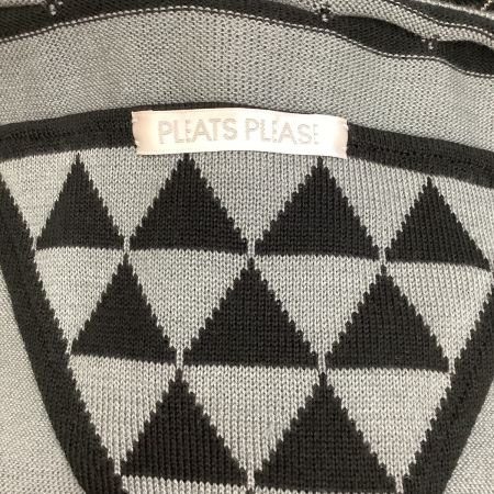 ISSEY MIYAKE イッセイミヤケ PLEATS PLEASEノースリーブワンピース SIZE 3 PP04-KT766 ブラック