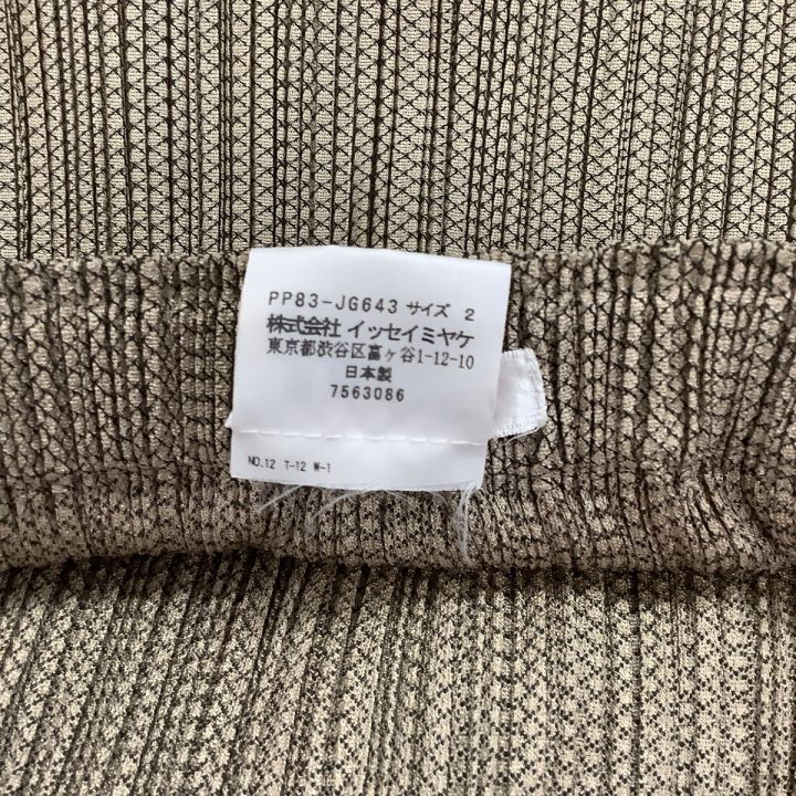 中古】 ISSEY MIYAKE イッセイミヤケ PLEATS PLEASE スカート SIZE 3 ...