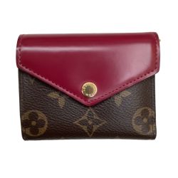 ♪♪ LOUIS VUITTON ルイヴィトン モノグラム ポルトフォイユ・ゾエ ２つ折り財布 M62932 Cランク