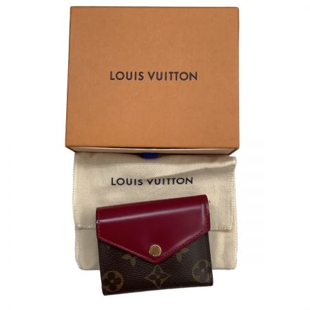  LOUIS VUITTON ルイヴィトン モノグラム ポルトフォイユ・ゾエ ２つ折り財布 M62932