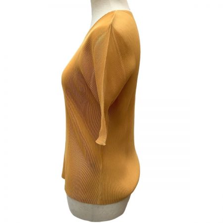  ISSEY MIYAKE イッセイミヤケ PLEATS PLEASE カットソー  PP93FK321 オレンジ