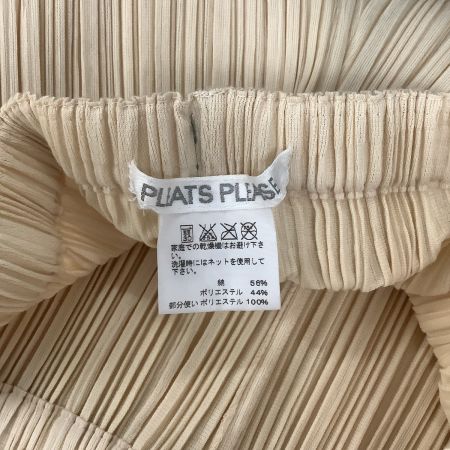 ISSEY MIYAKE イッセイミヤケ PLEATS PLEASE パンツ SIZE 1 PP61-JF453 ベージュ