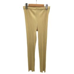 ISSEY MIYAKE イッセイミヤケ PLEATS PLEASE パンツ  SIZE 2 PP93-JF036 クリーム Bランク