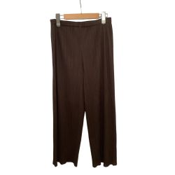 ♪♪ ISSEY MIYAKE イッセイミヤケ PLEATS PLEASE パンツ SIZE 2 PP53-JF643 ブラウン Bランク