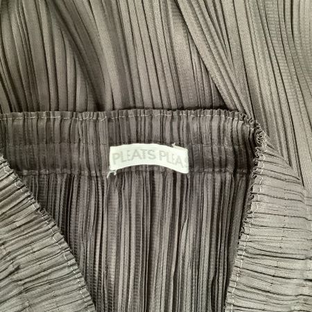  ISSEY MIYAKE イッセイミヤケ PLEATS PLEASE スカート  ダークブラウン